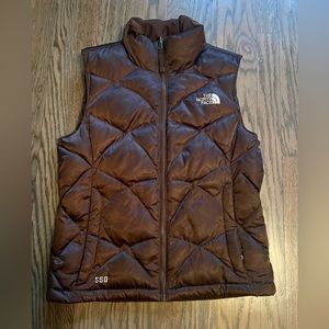 The North Face Women’s Small Puffer Vest-Dark Brown